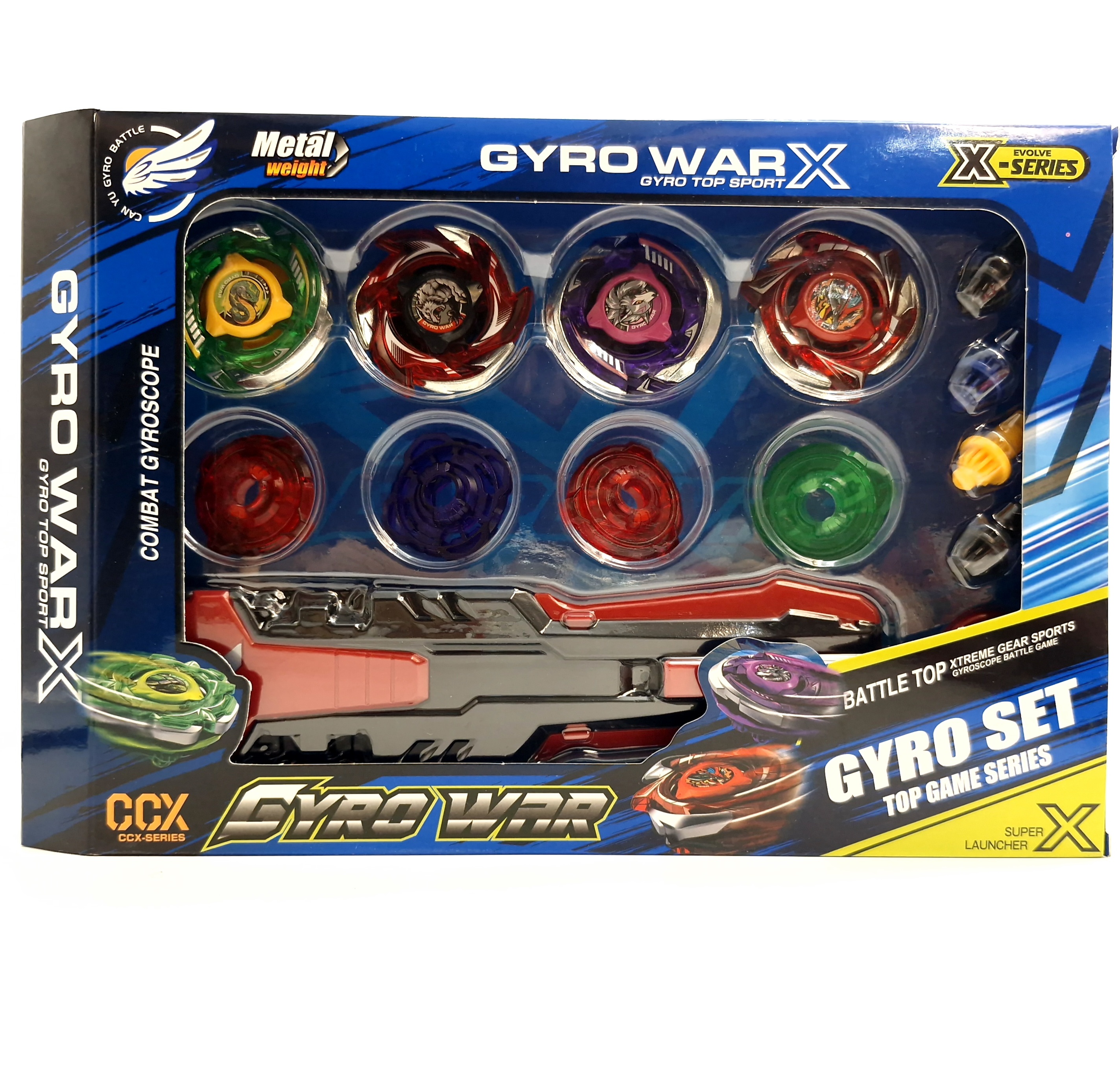 🌪️ پک فرفره انفجاری Gyro War X (مدل CCX)