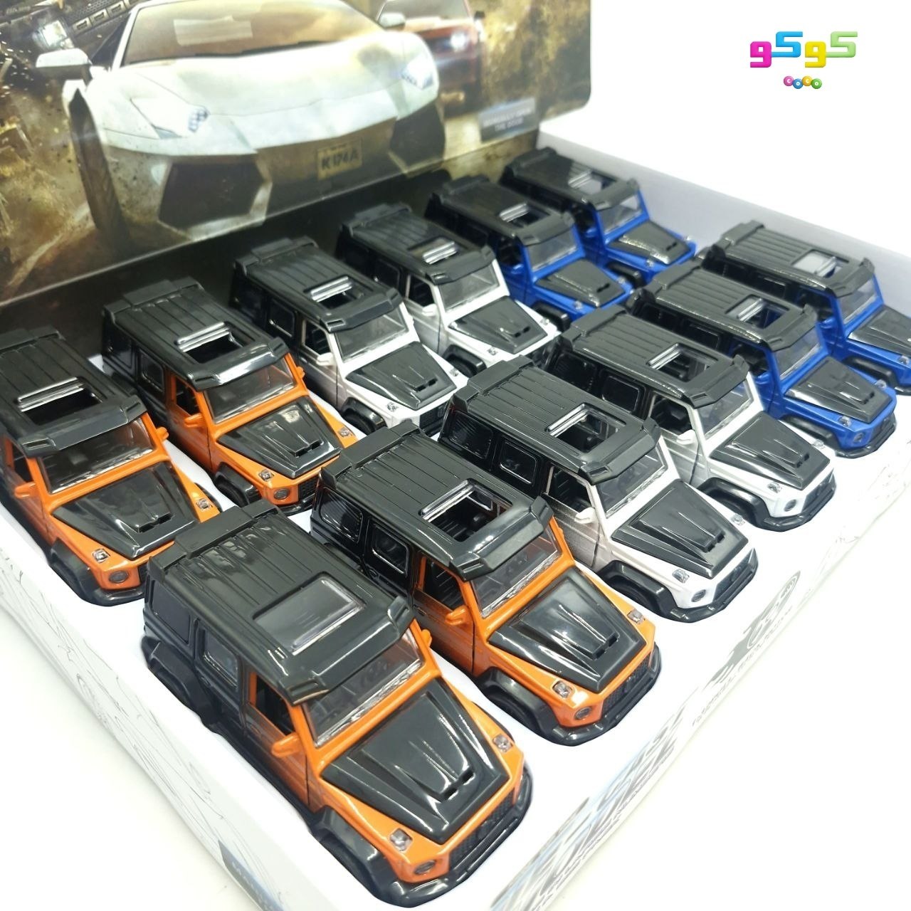 🚙 جیپ عقب‌کش اسپرت (Die-Cast SUV 1:32)
