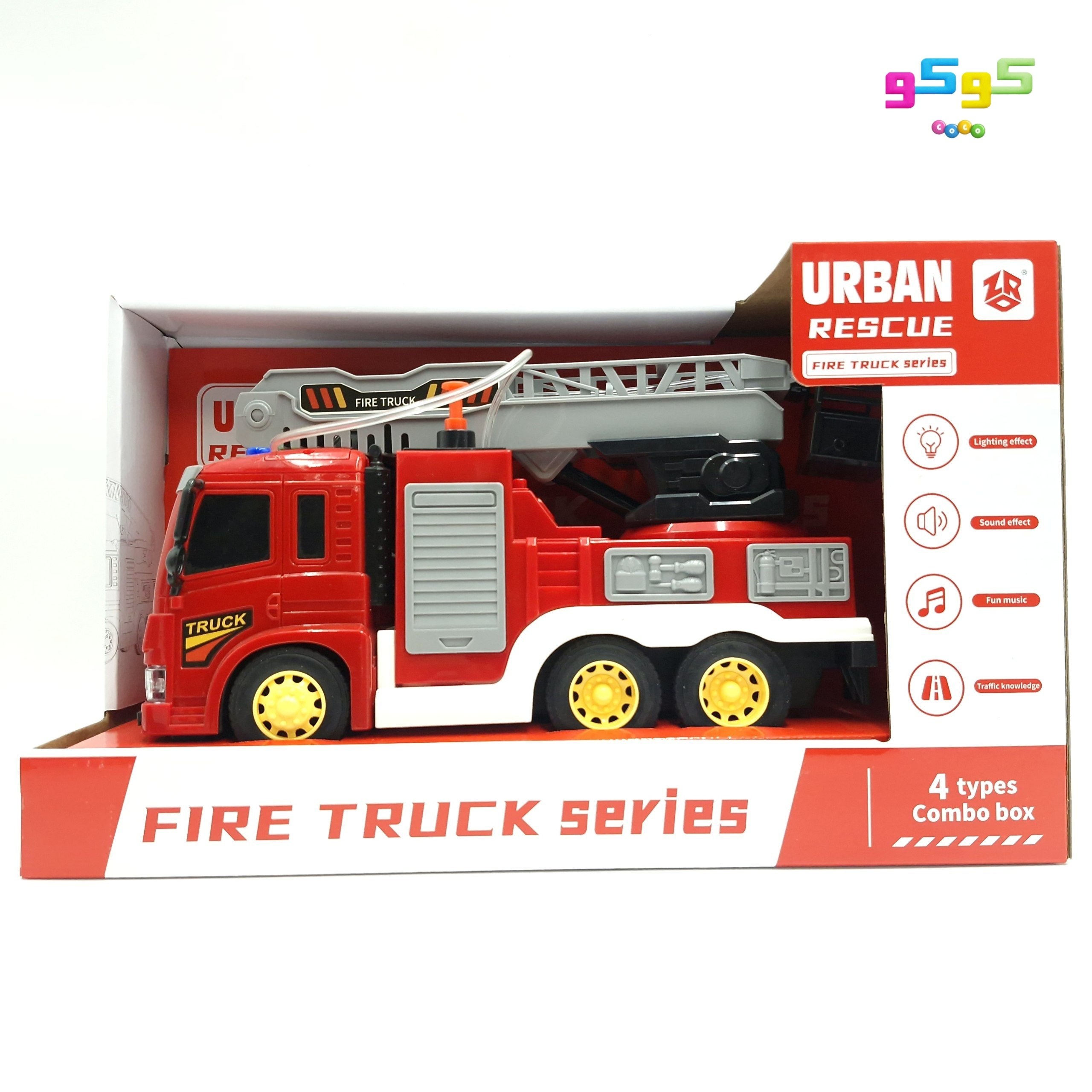 👨‍🚒 ماشین آتش‌نشانی سری Urban Rescue