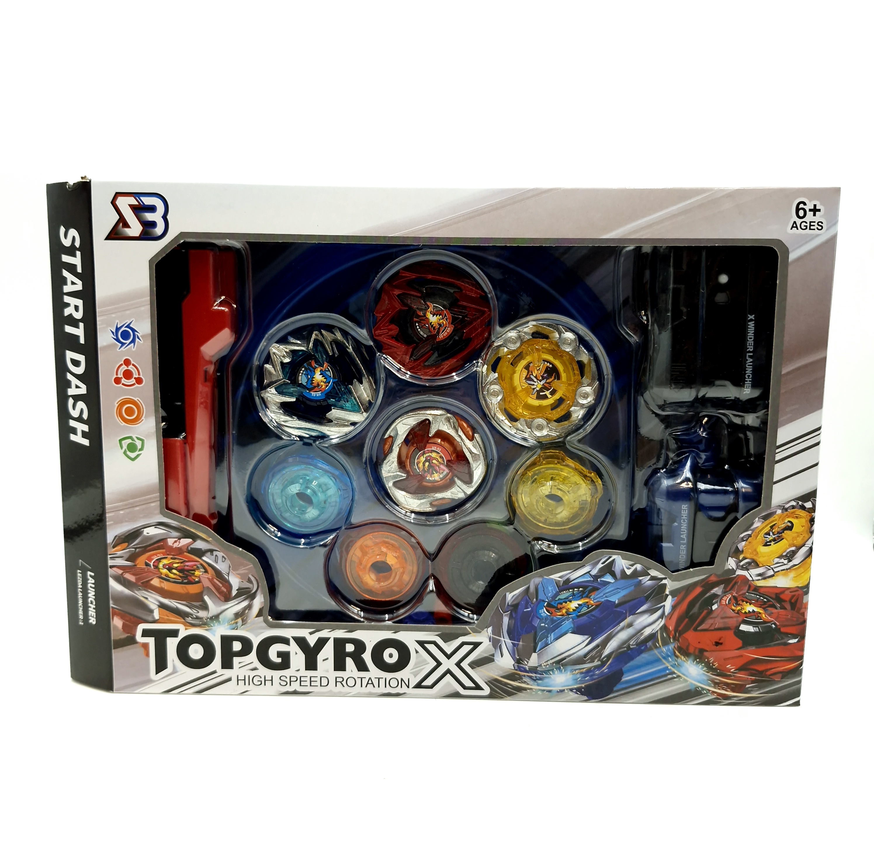 ست کامل فرفره انفجاری بی بلید ایکس (Beyblade X Start Dash Set)