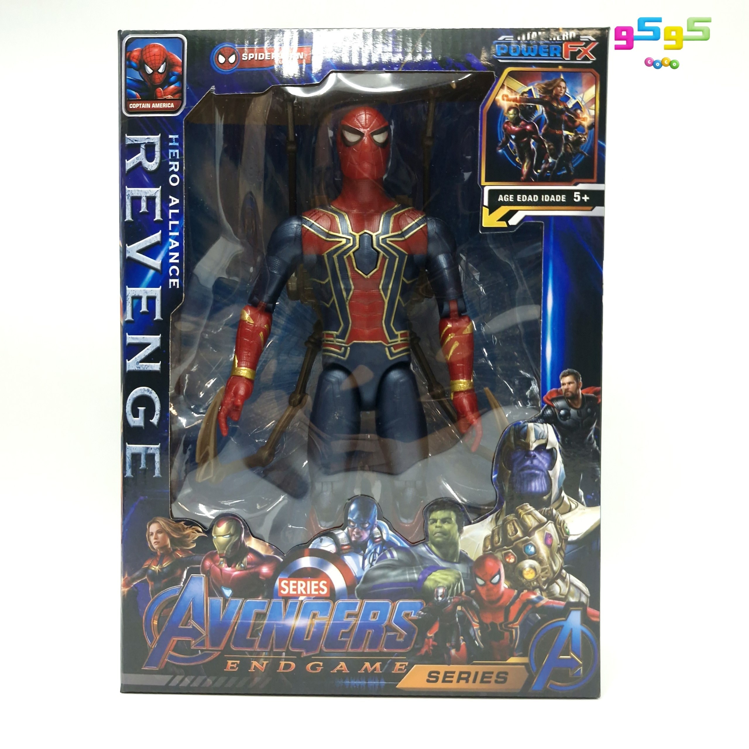 🕷️ اکشن فیگورهای اسپایدرمن (Avengers Revenge Series)
